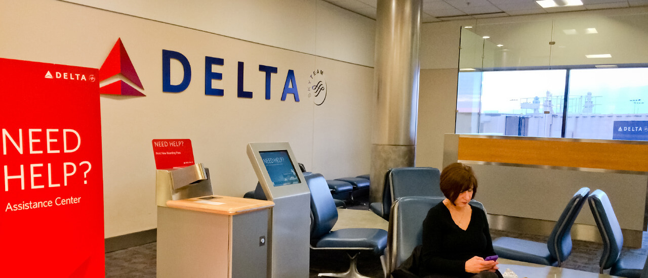 Delta Airlines assistance center