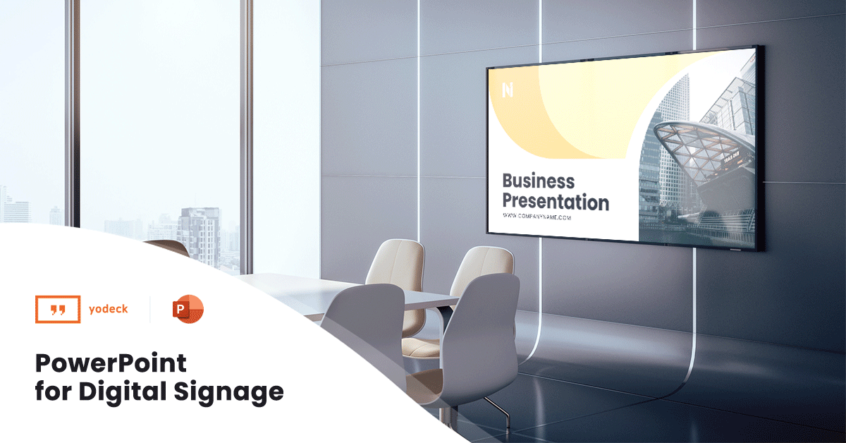 How to use PowerPoint for digital signage (templates, tips & setup)