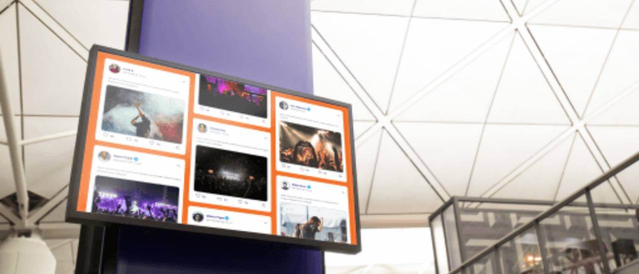 Social media wall for digital signage: The complete guide