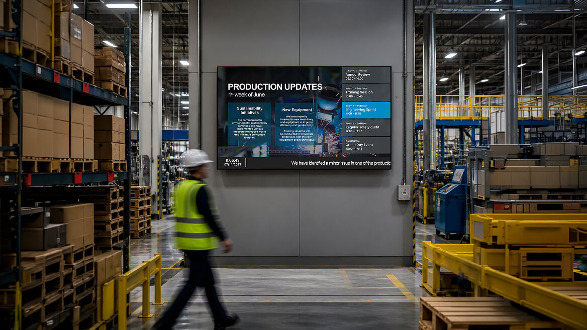 
Manufacturing-information-displays