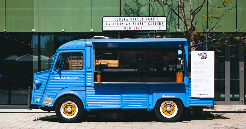 food truck digital signage