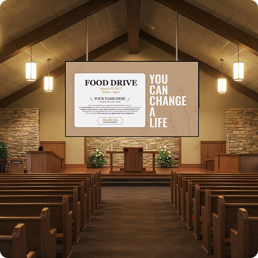 Curch Events & Worship Schedules