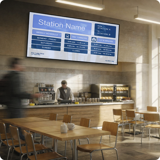 Info Boards & Schedules
