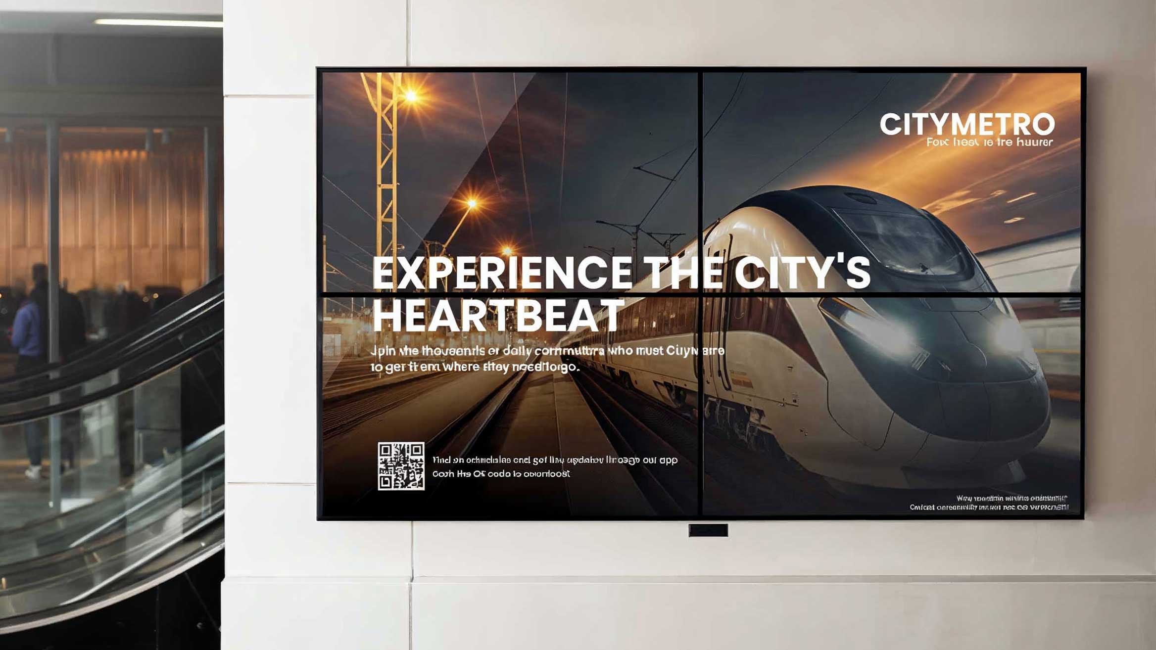 Video wall digital signage